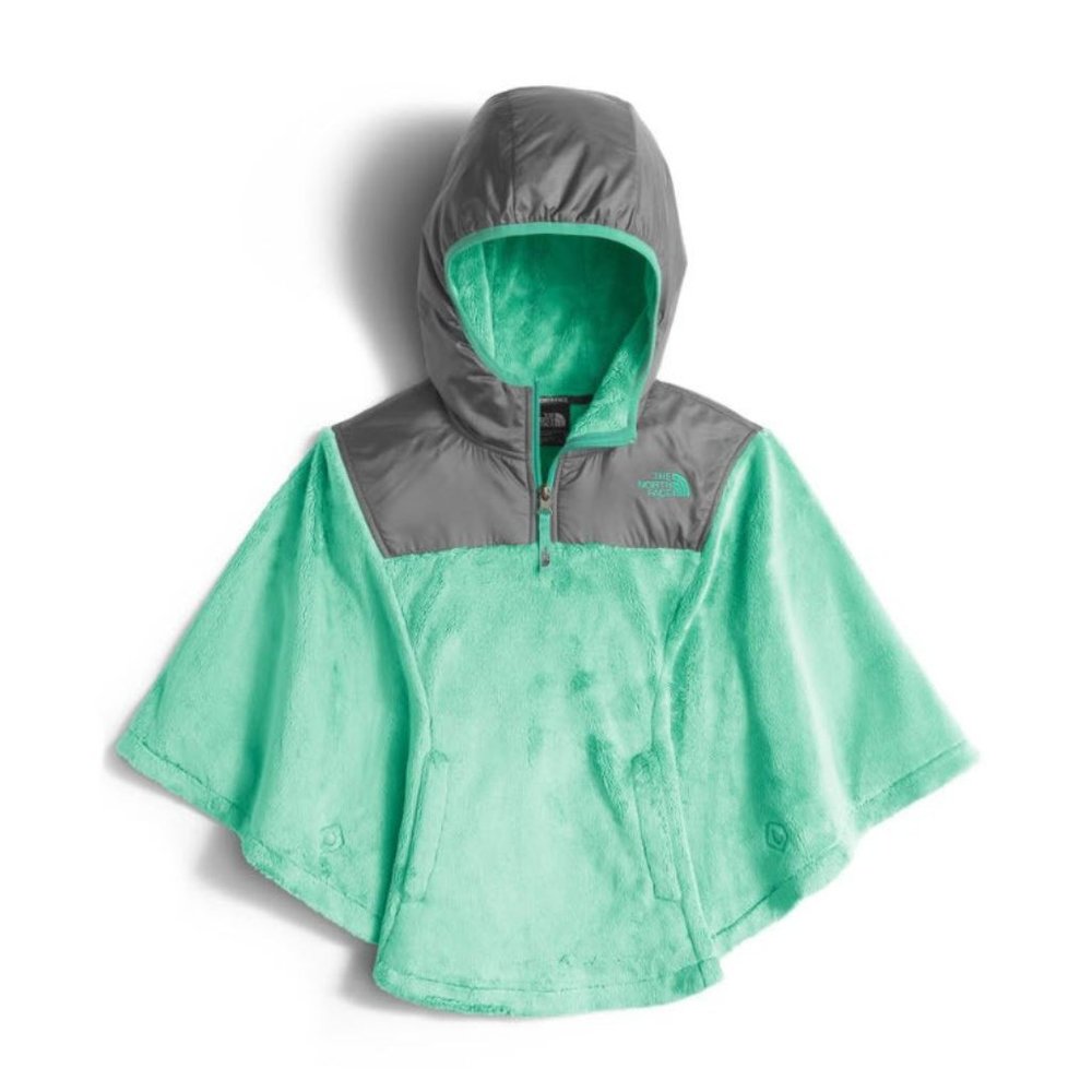 The North Face Oso Poncho Girls' Ice (Mint) Green